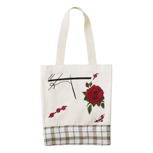 elegent zazzle HEART tote bag