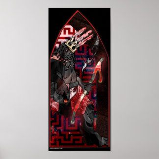 Elegua at the Door Poster