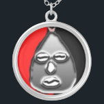 elegua silver plated necklace<br><div class="desc">elegua necklace</div>