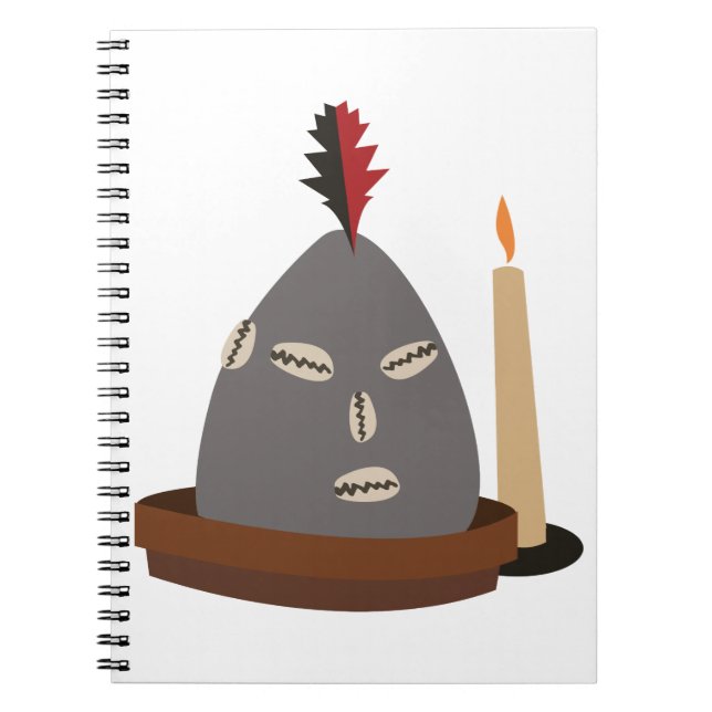 Elegua Statue Notebook (Front)