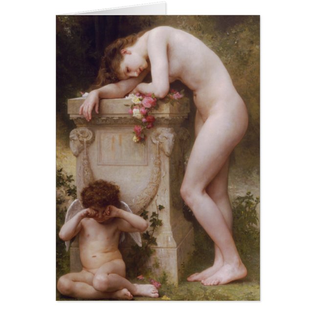 Elegy by William-Adolphe Bouguereau Cards (Front)
