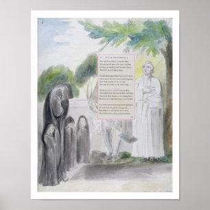 'Elegy written in a Country Church-Yard', design 1 Poster
