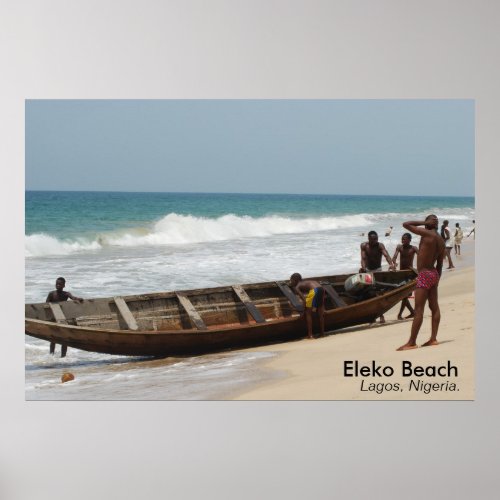 Eleko Beach Lagos Nigeria Poster
