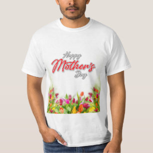 Elelgant Colorful Mother’s Day Design T-Shirt