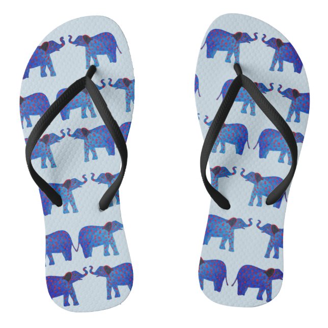 Elelphant Flip Flops (Footbed)