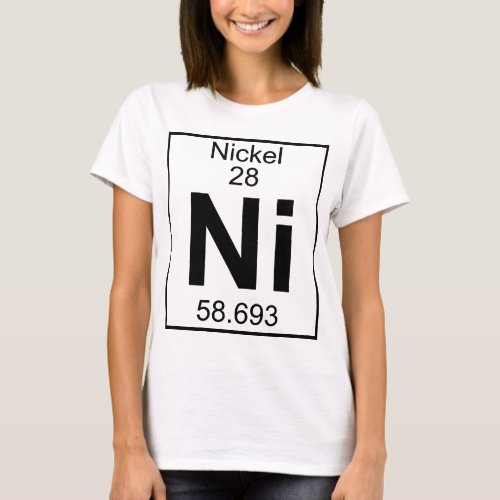 Element 028 _ Ni _ Nickel Full T_Shirt