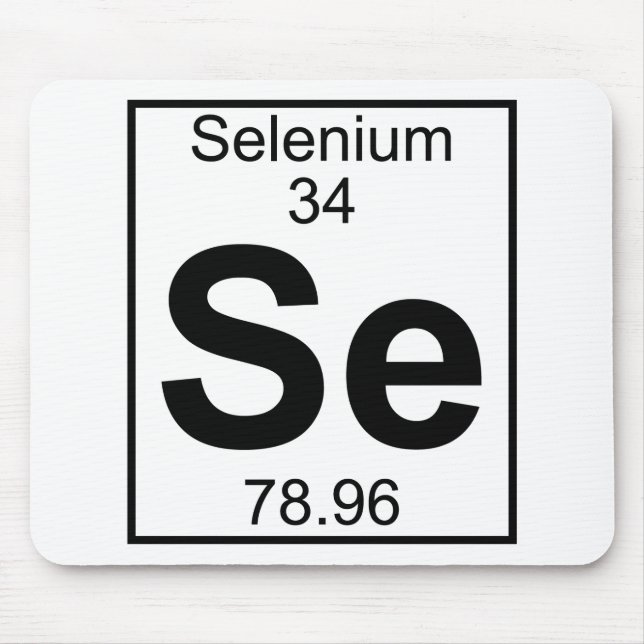Element 034 - Se - Selenium (Full) Mouse Pad (Front)