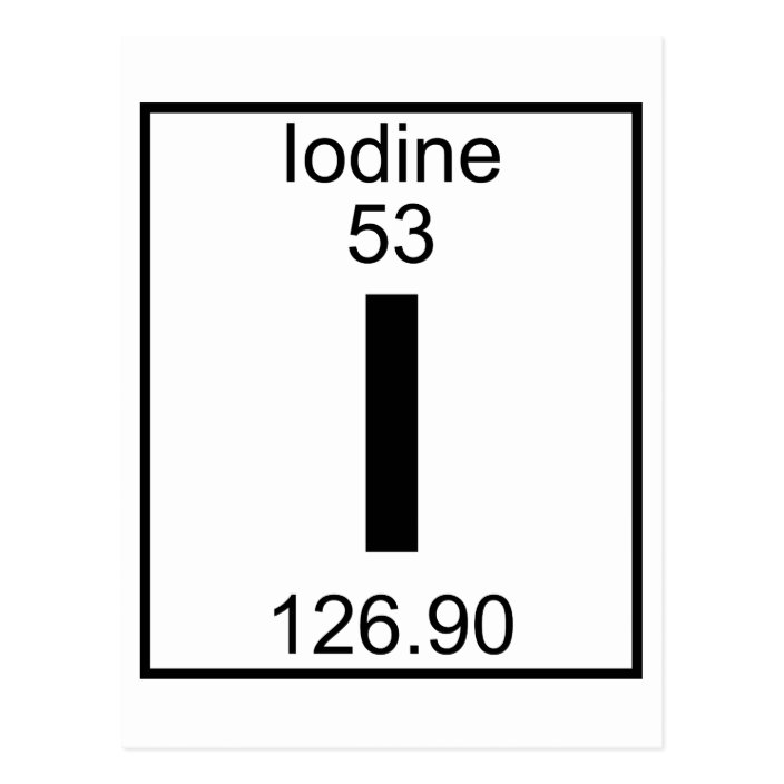 iodine element