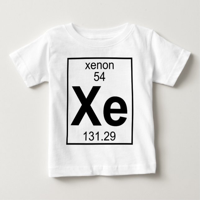 Element 054 - Xe - Xenon (Full) Baby T-Shirt (Front)