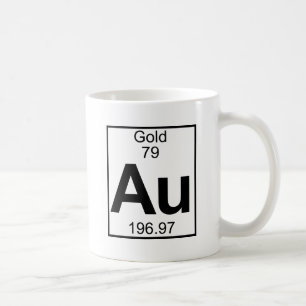 Element 079 - Au - Gold (Full) Coffee Mug