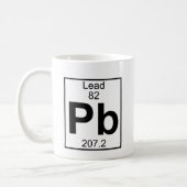 Element 082 - Pb - Lead (Full) Coffee Mug (Left)