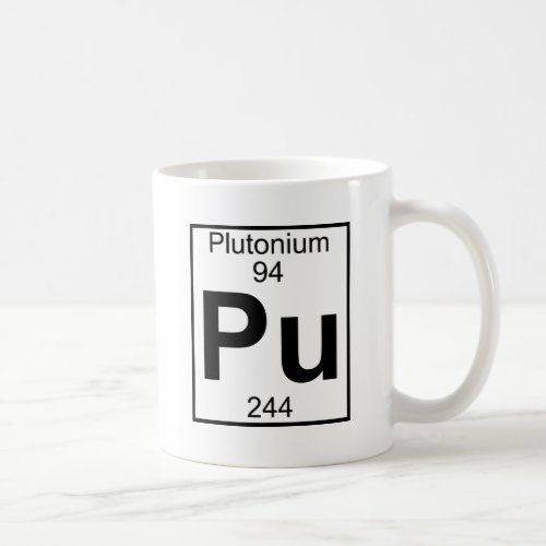 Element 094 _ Pu _ Plutonium Full Coffee Mug