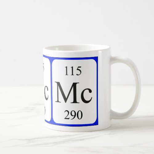 Element 115 white mug _ Moscovium