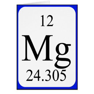 Magnesium Cards | Zazzle