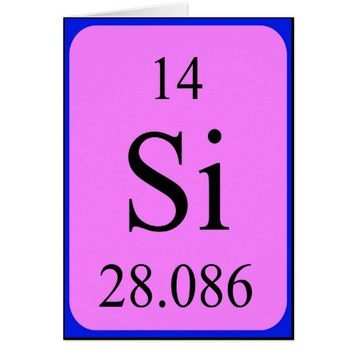 Element 14 card _ Silicon