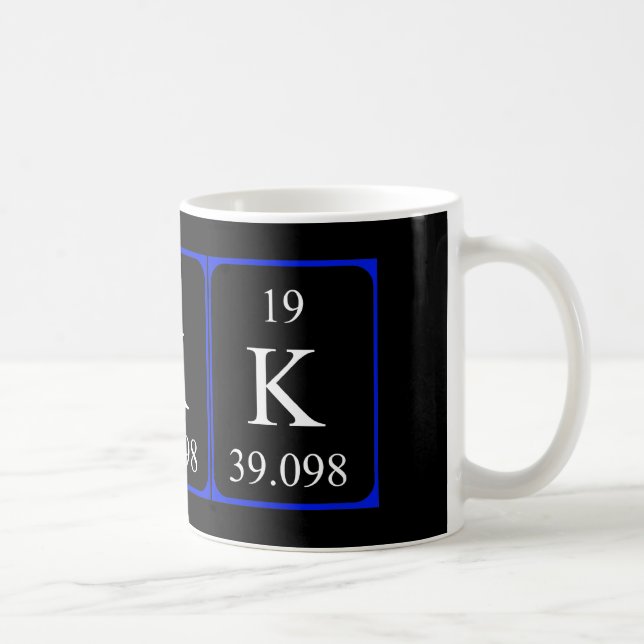Element 19 mug - Potassium (Right)