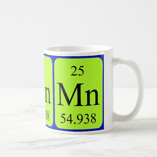 Element 25 mug - Manganese (Right)