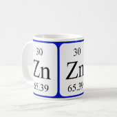 Element 30 white mug - Zinc (Front Left)