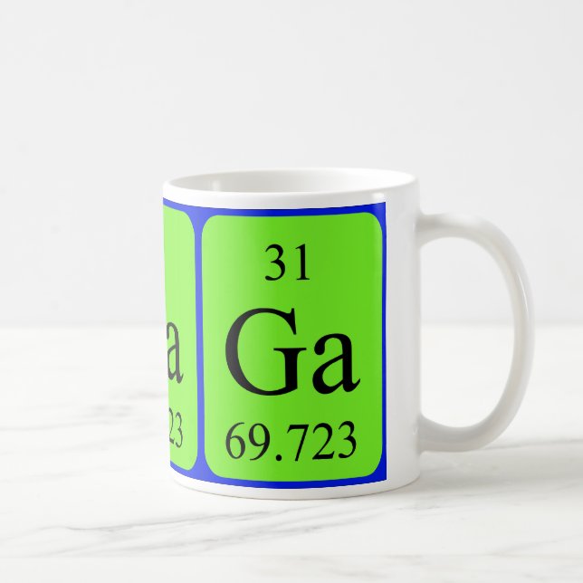 Element 31 mug - Gallium (Right)