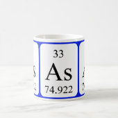 Element 33 white mug - Arsenic (Center)