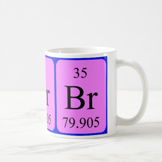 Element 35 mug - Bromine