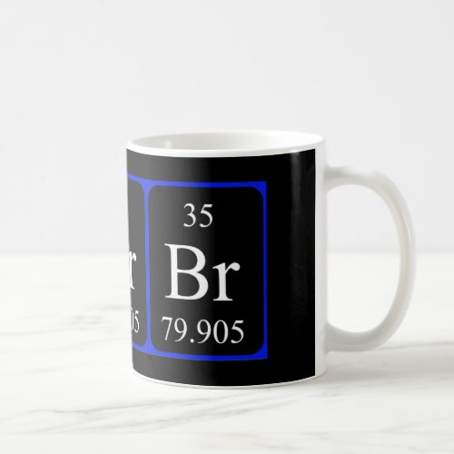 Element 35 mug _ Bromine black
