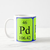 Element 46 mug - Palladium (Left)