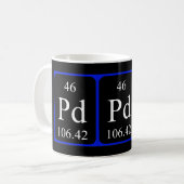 Element 46 mug - Palladium (Front Left)