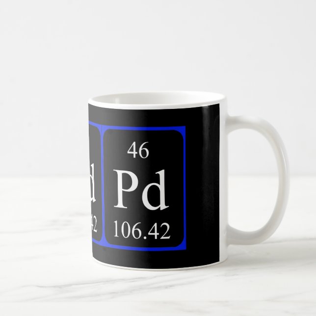 Element 46 mug - Palladium (Right)