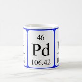 Element 46 white mug - Palladium (Center)