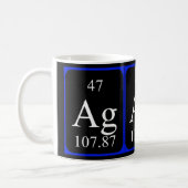 Element 47 mug - Silver (Left)