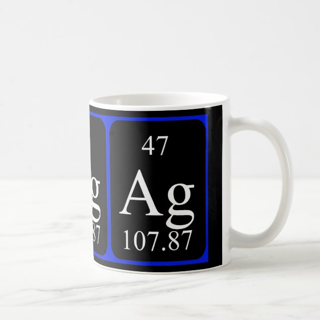 Element 47 mug - Silver (Right)