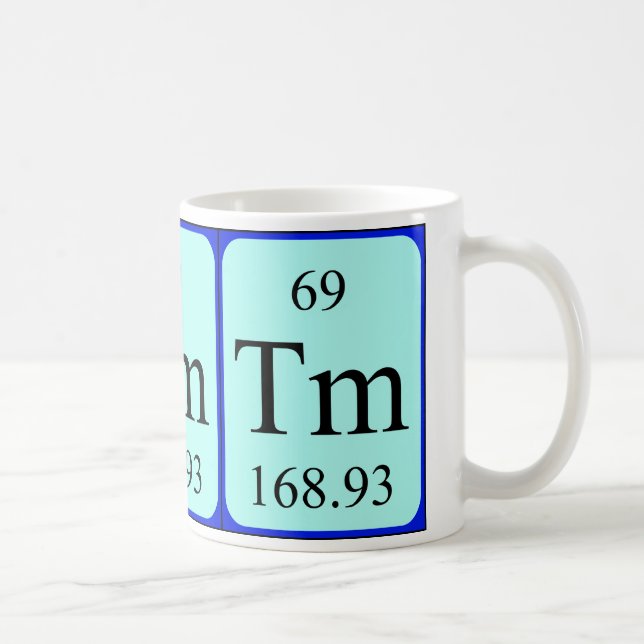 Element 69 mug - Thulium (Right)