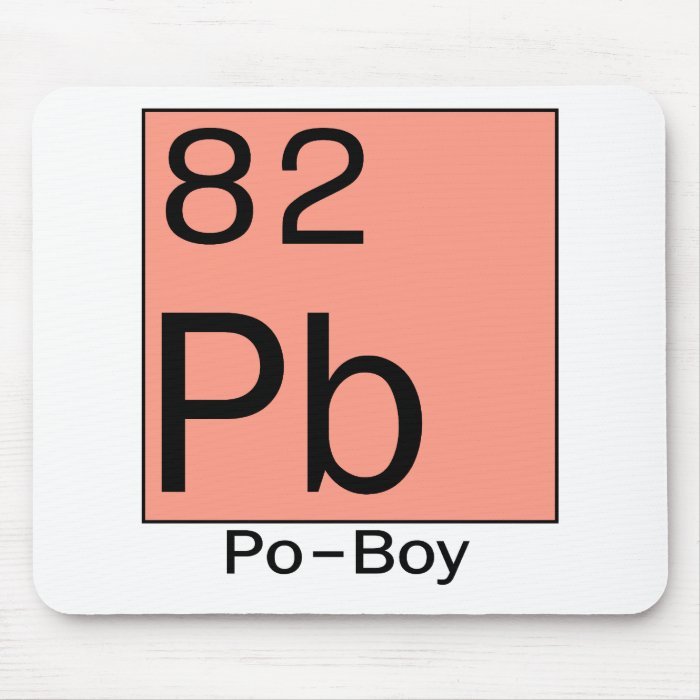 Element 82 Po Boy Mouse Mats