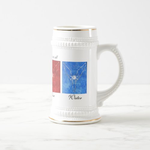 Element Goddesses Beer Stein