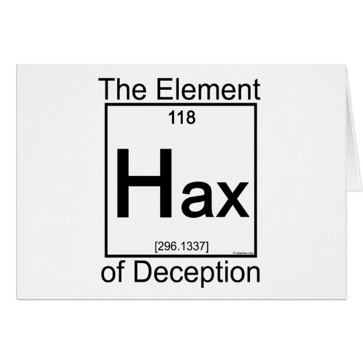 Element HAX Cards (Front Horizontal)