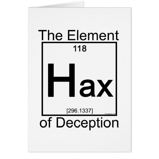 Element HAX Cards (Front)