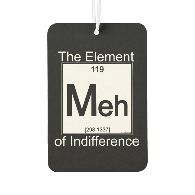 Element MEH Air Freshener (Back)