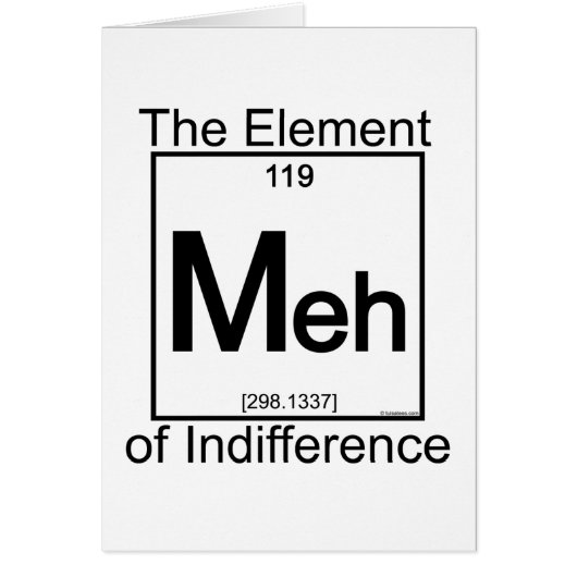 Element MEH Cards (Front)