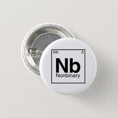 Element NB _ Nonbinary Periodic Table Button
