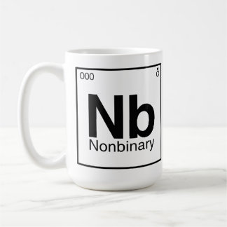 Element NB - Nonbinary Periodic Table Coffee Mug