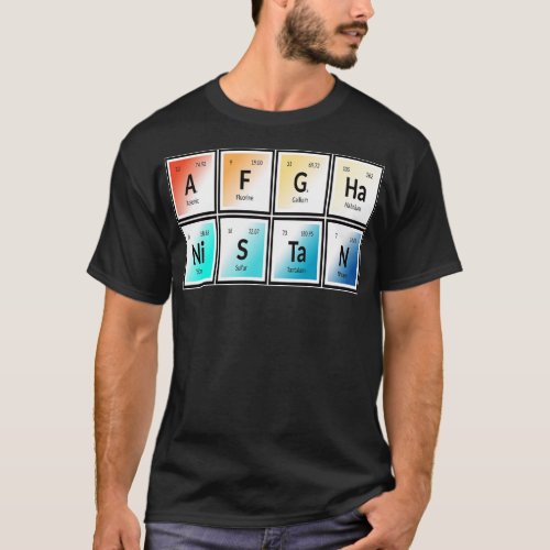 Element of Afghanistan T_Shirt