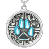 Element of Water Werewolf Protection Symbol Amulet