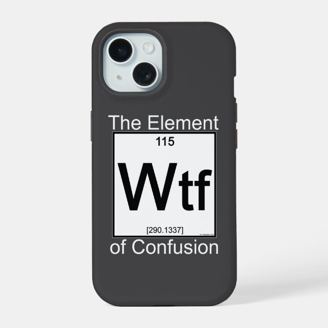 Element WTF iPhone 15 Case (Back)