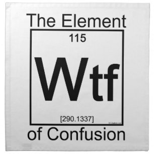 Element WTF Napkin