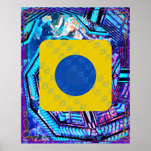 Elemental Air Within Earth Meditation Aid Tattva Poster