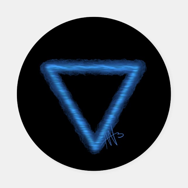 Elemental Alchemy Symbols Coaster Set (Single)