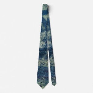 Elemental Beauty Abstract Print Neck Tie