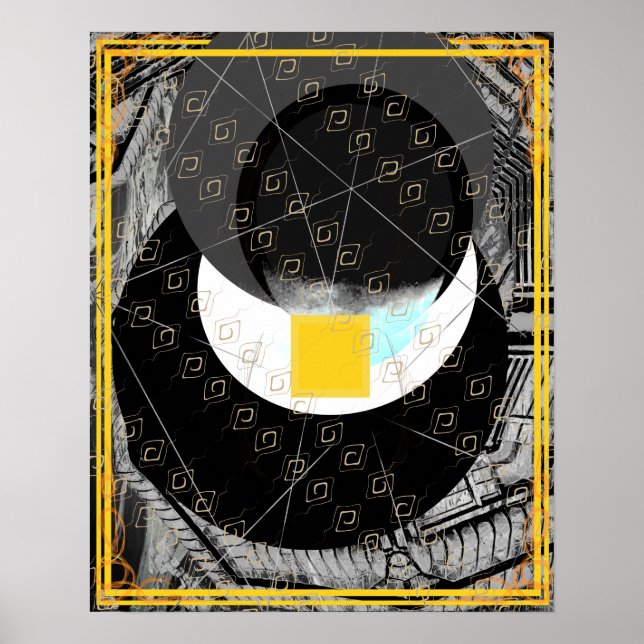 Elemental Earth Within Water Meditation Aid Tattva Poster (Front)