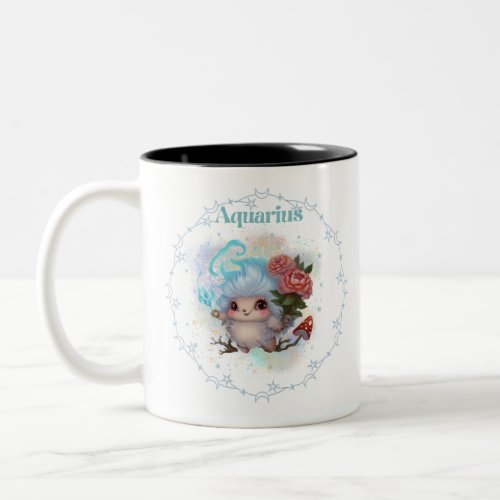 Elemental hedgehog_scope Aquarius Mug